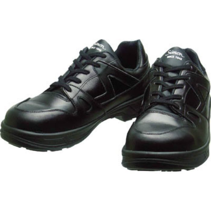 8611BK23.5 安全靴 短靴 8611黒 23.5cm