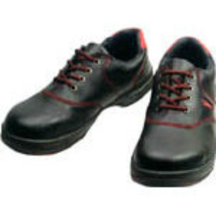 SL11R23.5 安全靴 短靴 SL11-R黒/赤 23.5cm