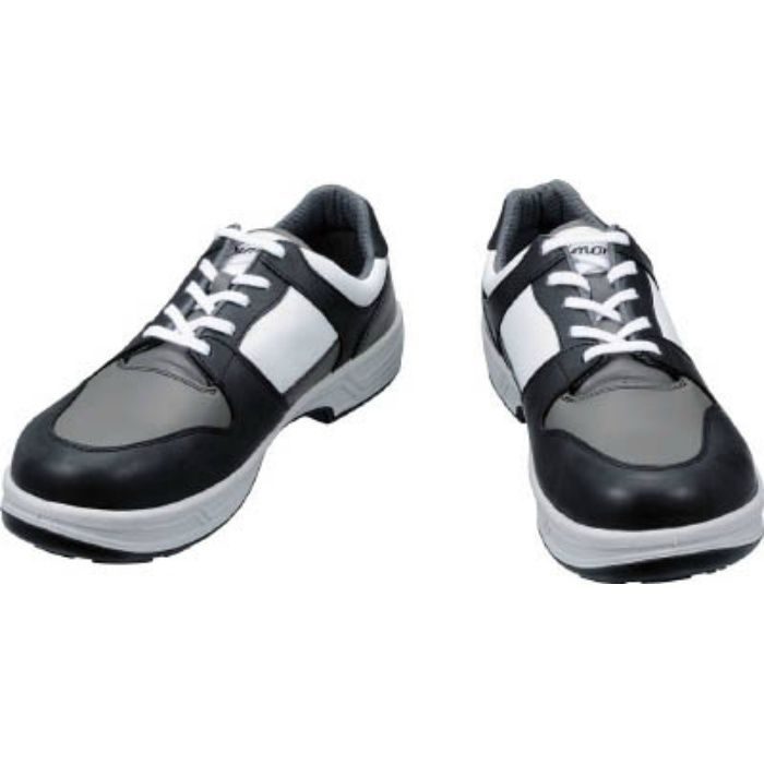トリセオシリーズ 短靴 黒／グレー 23.5cm 8512BKGR23.5
