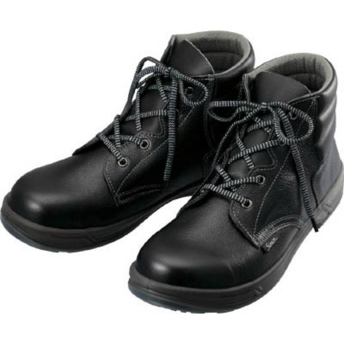 SS2224.0 安全靴 編上靴 SS22黒 24.0cm