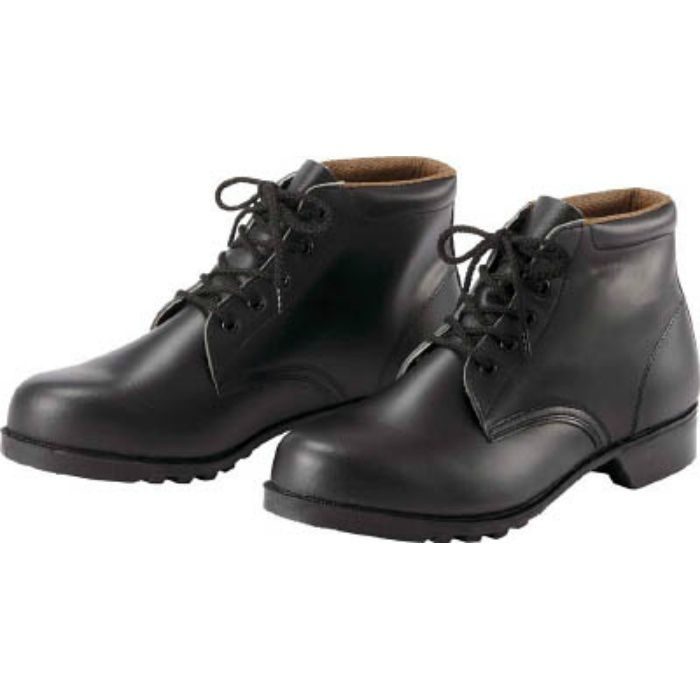 新品未使用・箱付き】ミドリ安全靴 V275N 23.5 EEE 黒 革製ゴム底