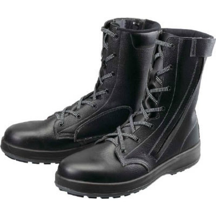 【入荷待ち】WS33C23.5 安全靴 長編上靴 WS33黒C付 23.5cm