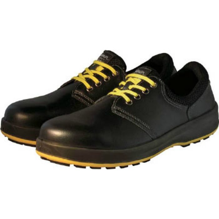 WS11BKS23.5 安全靴 短靴 WS11黒静電靴 23.5cm