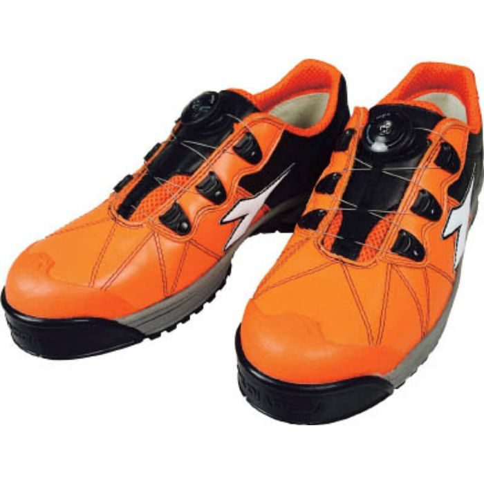 DIADORA安全作業靴 フィンチ 橙／白／黒 28.0cm FC712280