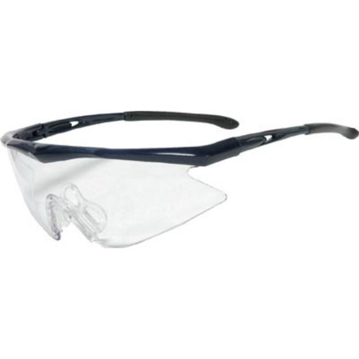 TSG1856BL 一眼型安全メガネ フレームブルー レンズクリア