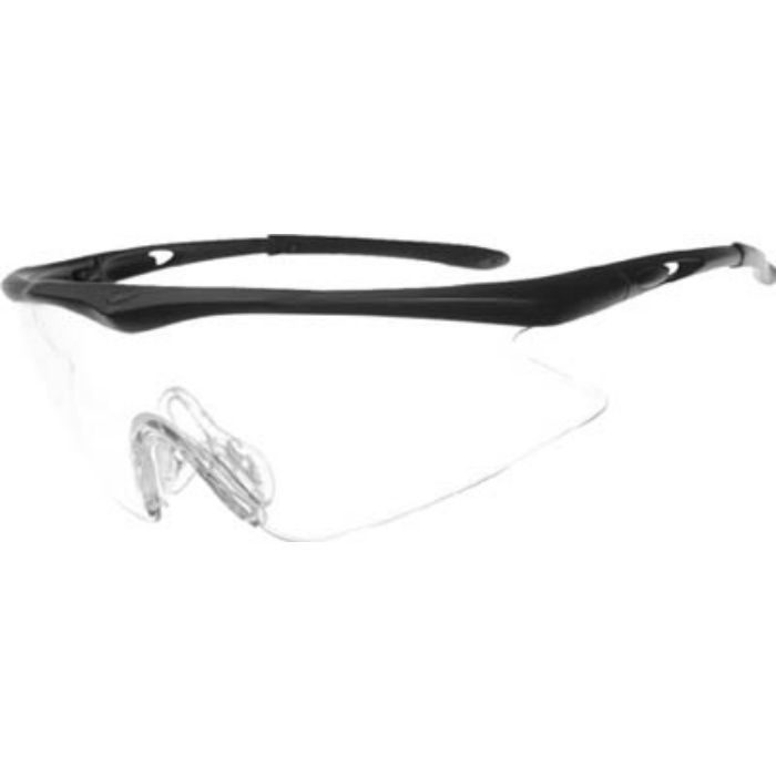 TSG1856TM 一眼型安全メガネ フレームブラック レンズクリア