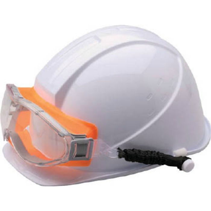 X9302SPGOR ゴーグル型 保護メガネ ヘルメット取付式