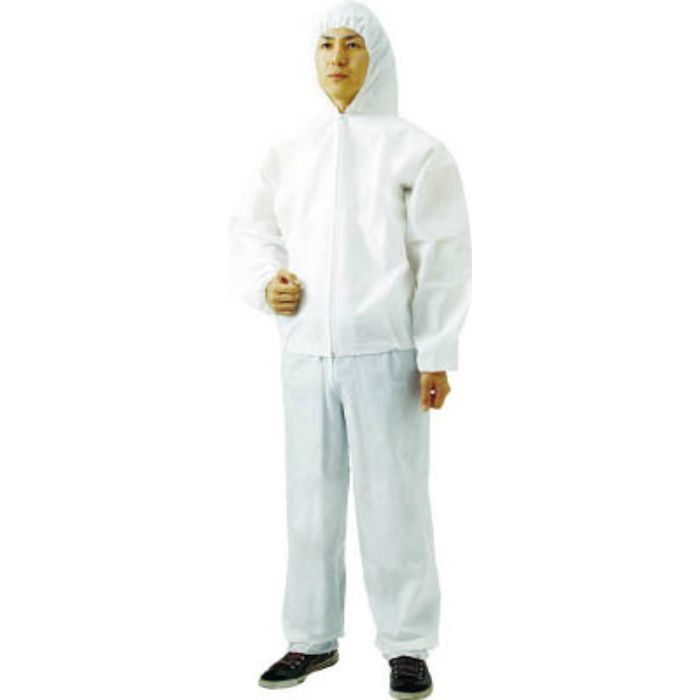 TPCZL80 まとめ買い 不織布使い捨て保護服ズボン L (80着入)