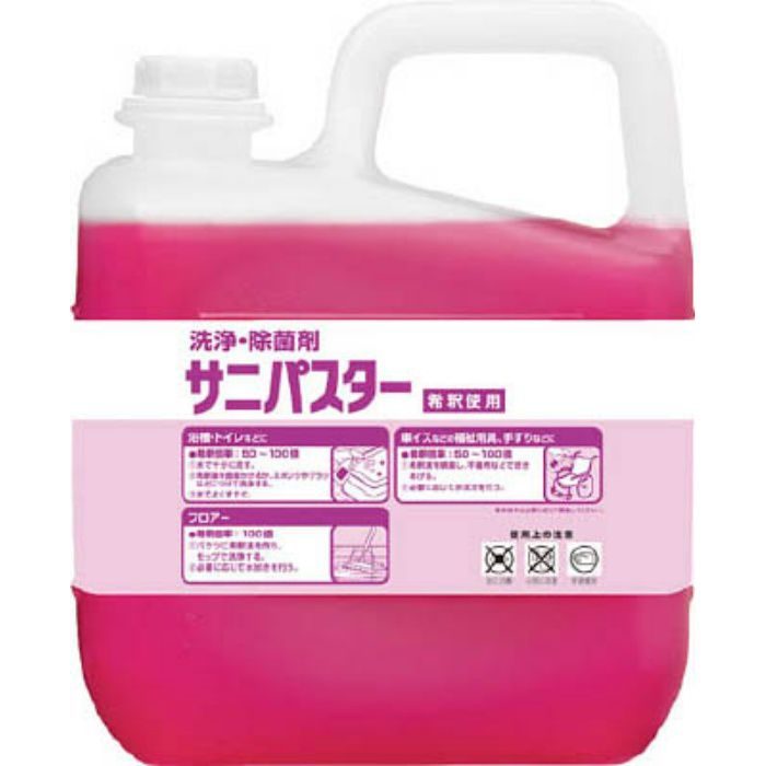 31886 洗浄･除菌剤 サニパスター 5Kg