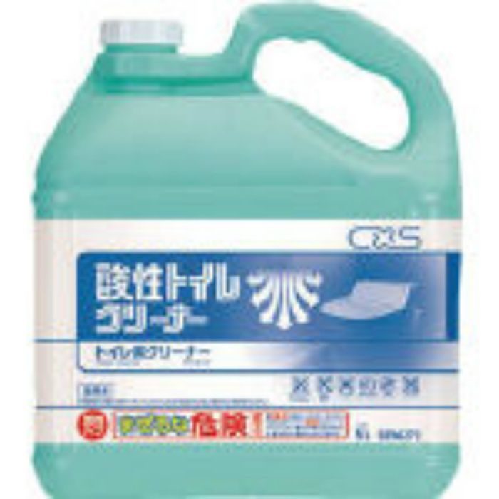 洗浄剤 酸性トイレクリーナー 5L 5996273