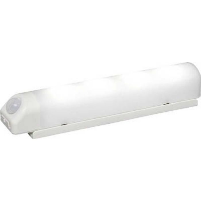 BSL40WNW 乾電池式LED屋内センサーライト ホワイト ウォールタイプ 昼白色