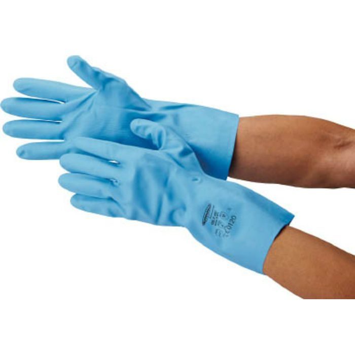4490 耐油･耐溶剤手袋 サミテックGB-F-06 S ブルー