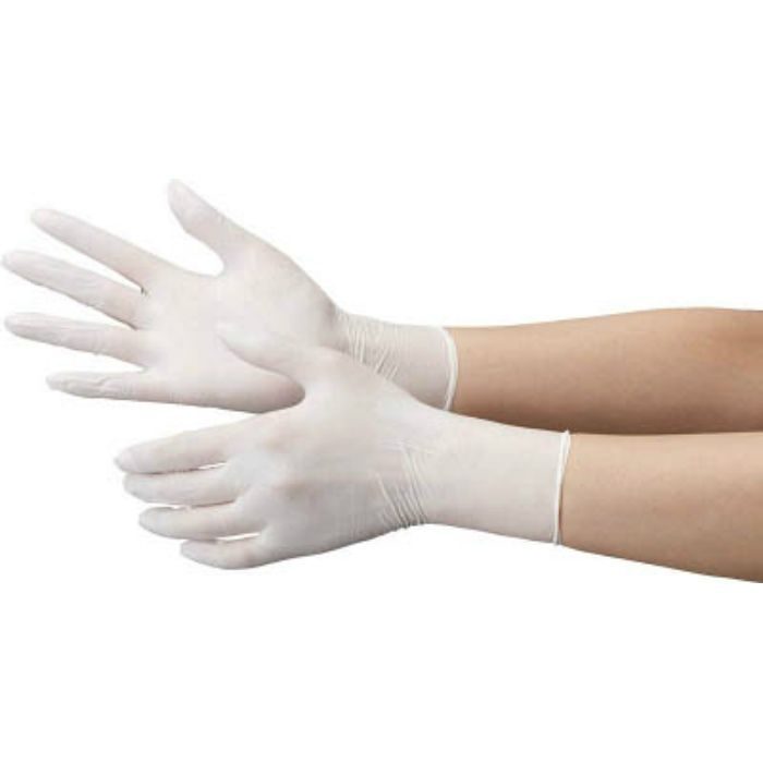 VERTE711NS ニトリル使い捨て手袋 極薄 粉なし 白 S (100枚入)