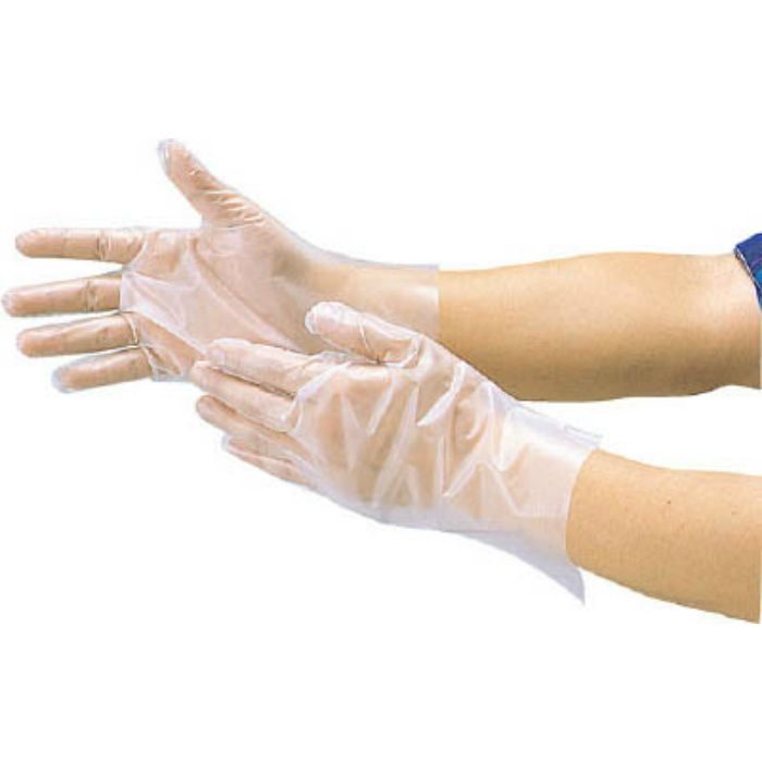 DPM1833M ポリエチレン製使い捨て手袋 Mサイズ (100枚入)