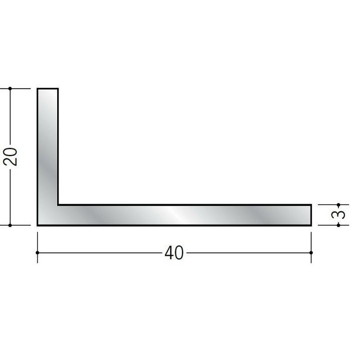 最大57%OFFクーポン 創建 ステンレス アングル 20×20 3M 厚さ1.5mm L字アングル