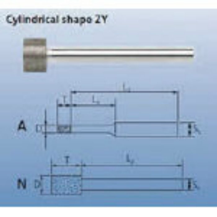 BZYA6.0119389 CBNインターナルバー 6mm軸 120