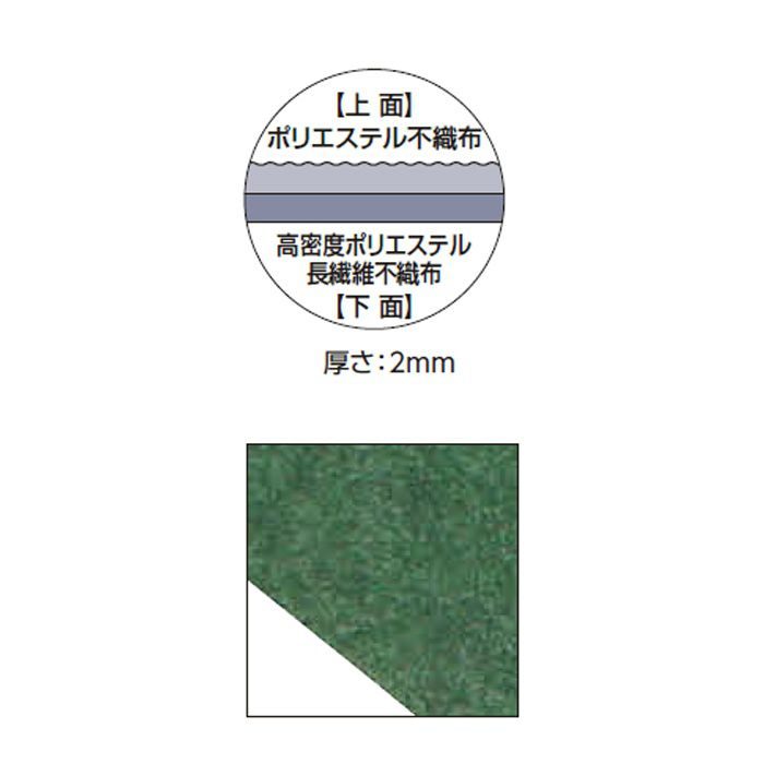 グランドエフェクター 防草・植栽シート NDA-125E 50691000