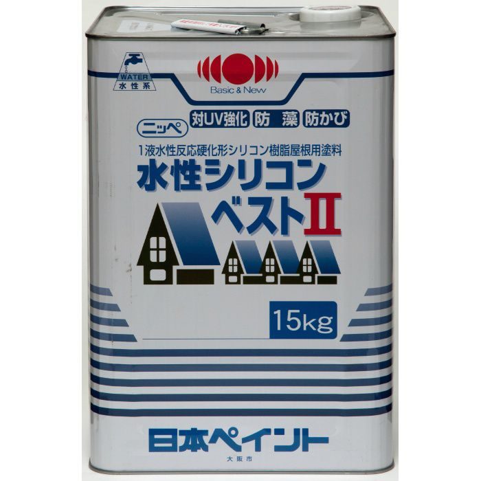 水性シリコンベストII ナスコン 15kg 石油缶入り