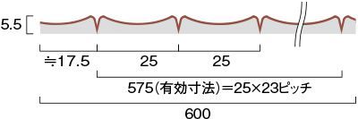 TM25 タンボア 曲面壁装材 ナラ(柾目) / ベージュ系