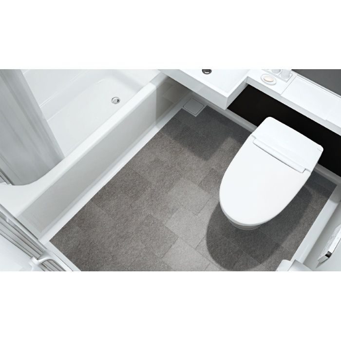 LN9004 洗面・トイレ付き浴室用床シート ラバナ モダンタイル