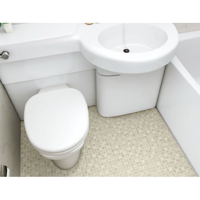 LN9201 洗面・トイレ付き浴室用床シート ラバナ アクアモザイク