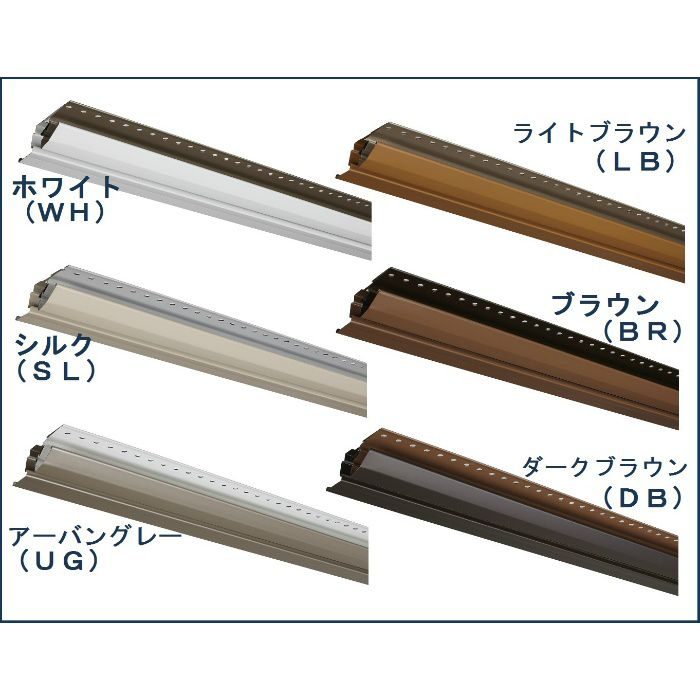 BM2-182BR-J 防火通気見切縁 BM2本体 (発泡材有り) ブラウン