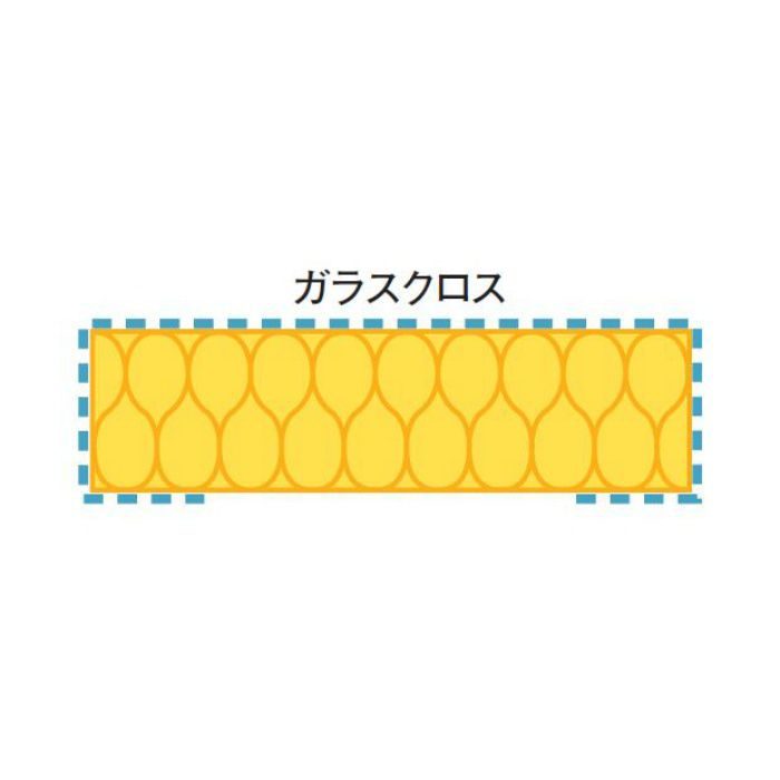 グラスウールボード 32Kガラスクロス白額縁貼 25mm厚(2×3) (20枚入り) - 5