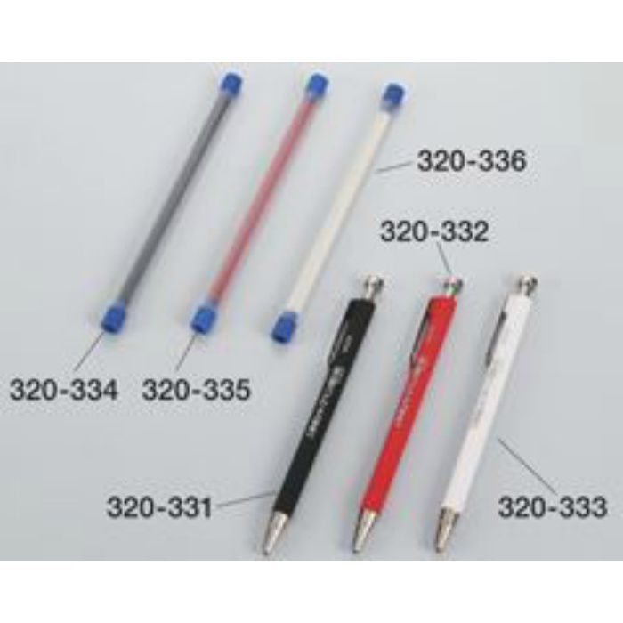 シャープペン替芯2.0工事用 赤 6本/袋 320335