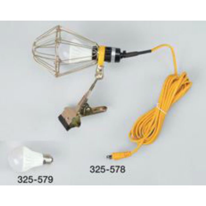 LEDクリップライトLCL-40N 6.1WLED電球 325578