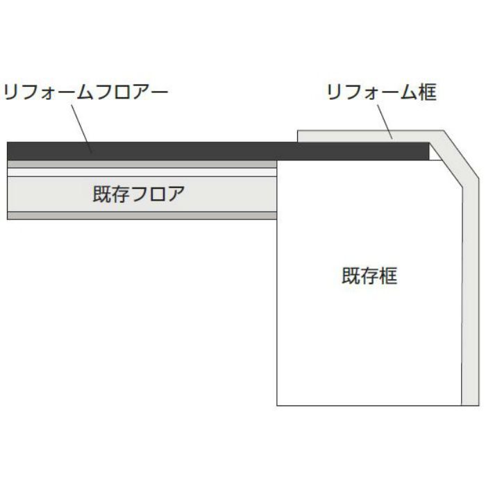 RFK-11 エミネンス リフォーム框 ホワイト 1.5mm厚 1枚入【セール開催中】