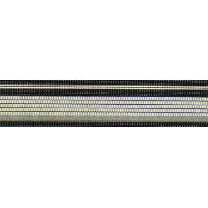 134-66321 マルチストライプ RUG MAT #10 ブラック 55cm×240cm