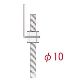 羽子板ハンガーミニ φ10