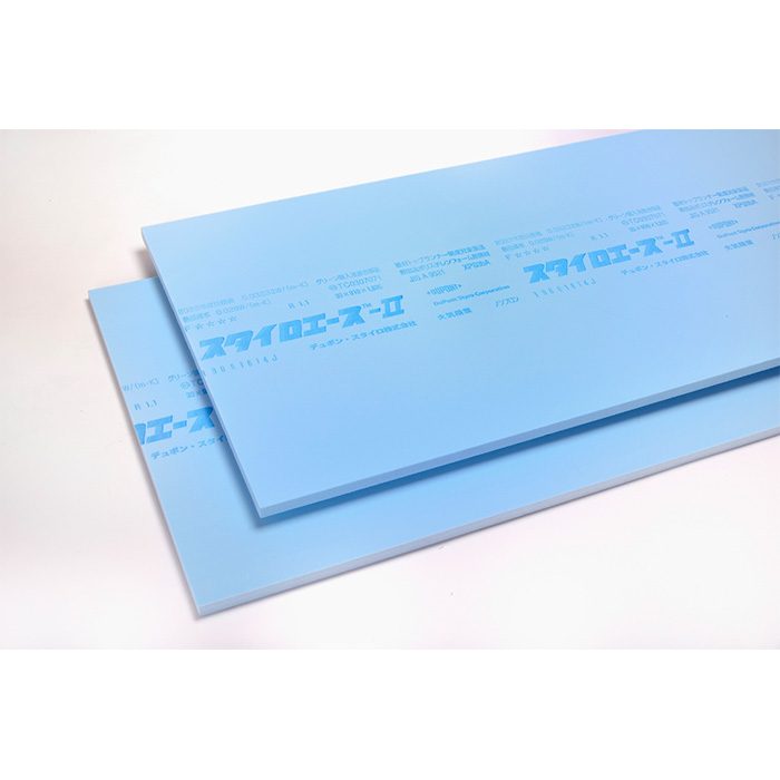 スタイロエース-Ⅱ 3種b 45mm厚 910mm×1820mm ポリスチレンフォーム断熱材【セール開催中】