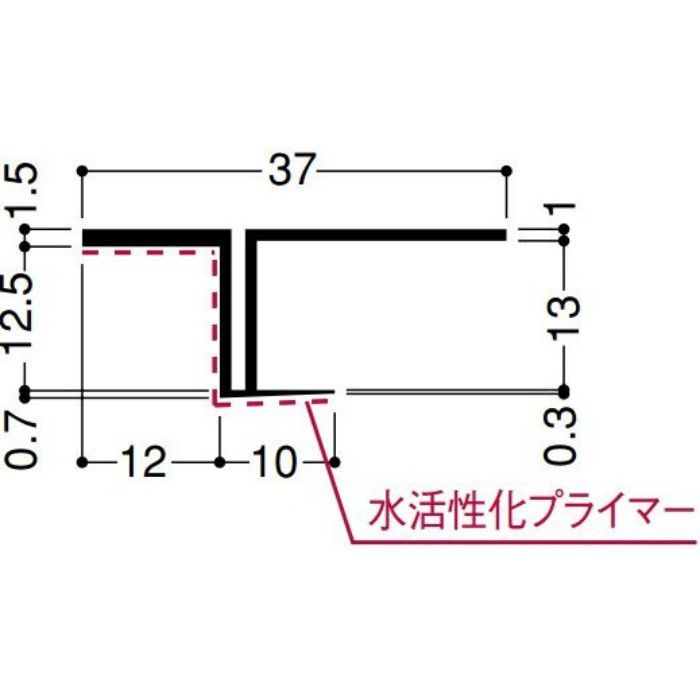 【ロット品】 クロス廻り縁 P-12 CP12 2.73m ホワイト 50本/ケース