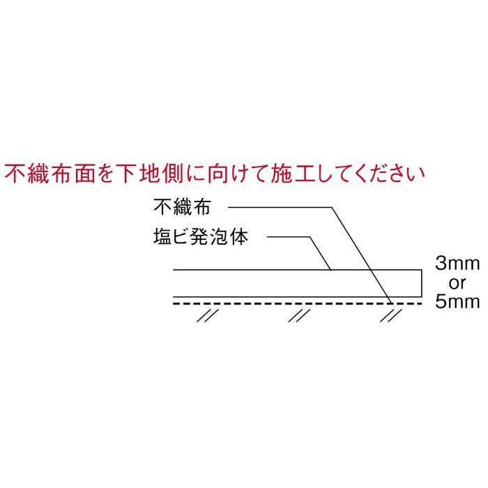 アンダーレイK 5mm厚 1800mm×10m巻