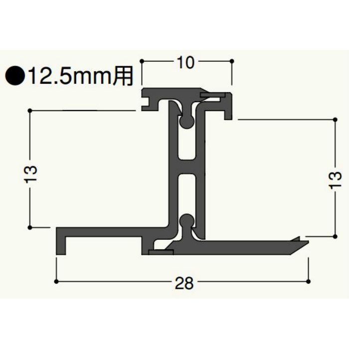 W1230W オフホワイト 壁用点検口枠 W-10(ボード厚12.5mm用)