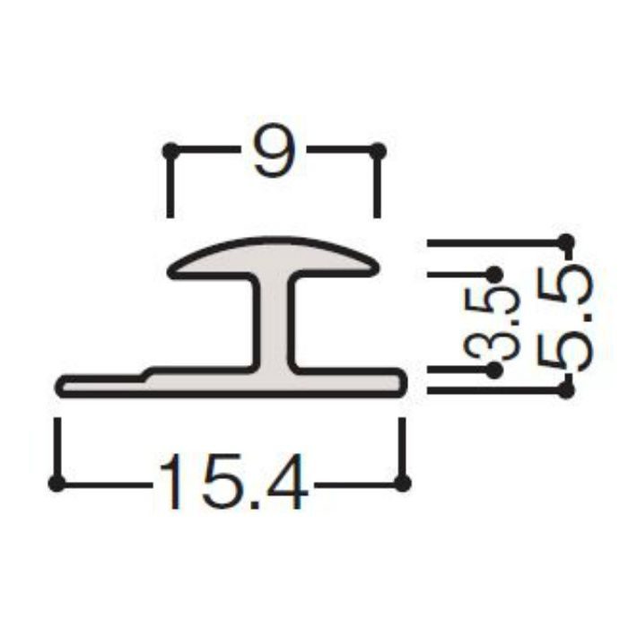 WF30-B411 グラビオ専用施工部材 グラビオLS/LA/TA石目・抽象柄 ホワイト アルミジョイナー