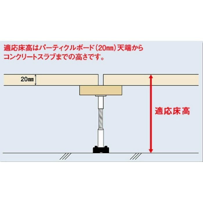 補強用支持脚 WP型 WP-1010 (フル梱包)
