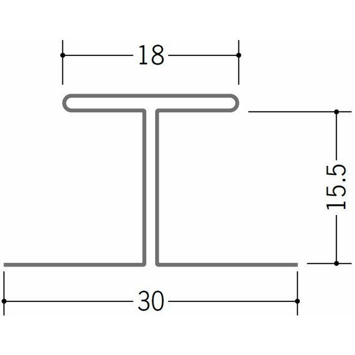 コ型・H型ジョイナー 金属折曲げ 亜鉛折曲Ｈ－15.5 アエン 1.82m 63216【セール開催中】