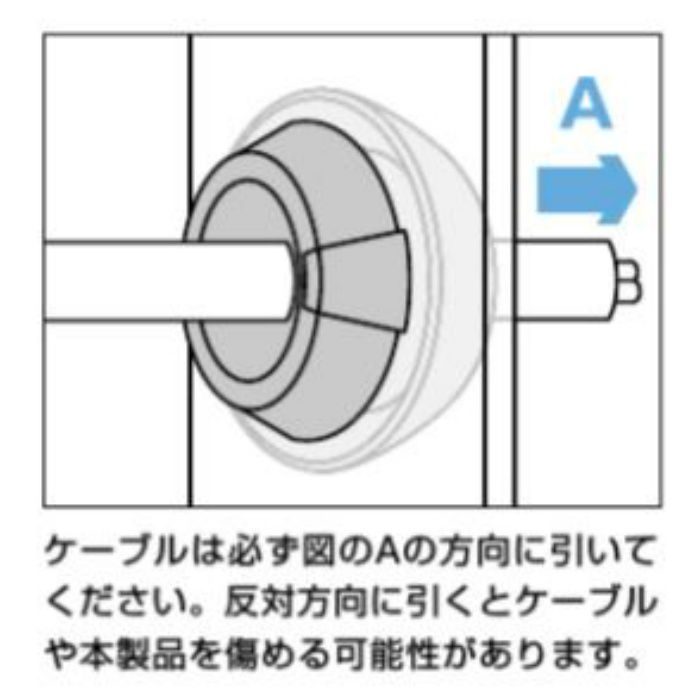 ワンタッチグロメット T-14758型ホールドタイプ 板厚：0.5～3mm用 T-1475818-P50 ブラック