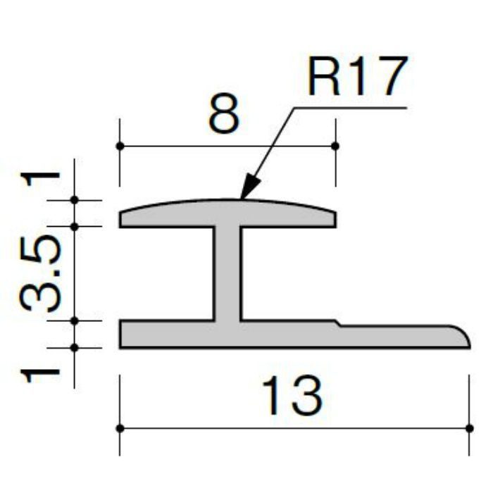 ZB-251A セラール施工部材 アルミジョイナー メタル