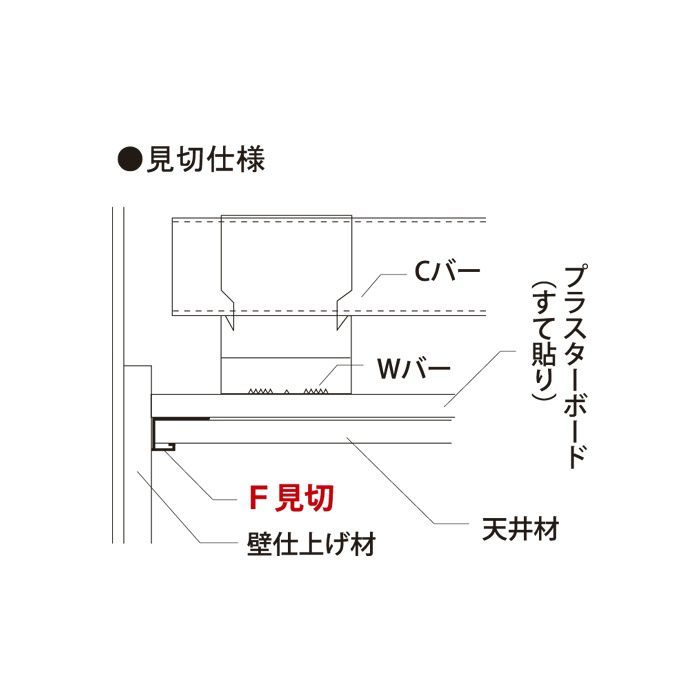 F-109L-L18 F見切 ホワイト 9mm用 城東テクノ【アウンワークス通販】