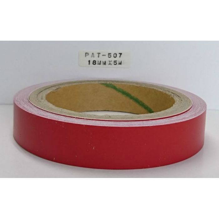 PAT-507 粘着付き木口テープ 淡彩色 18mm巾 5m