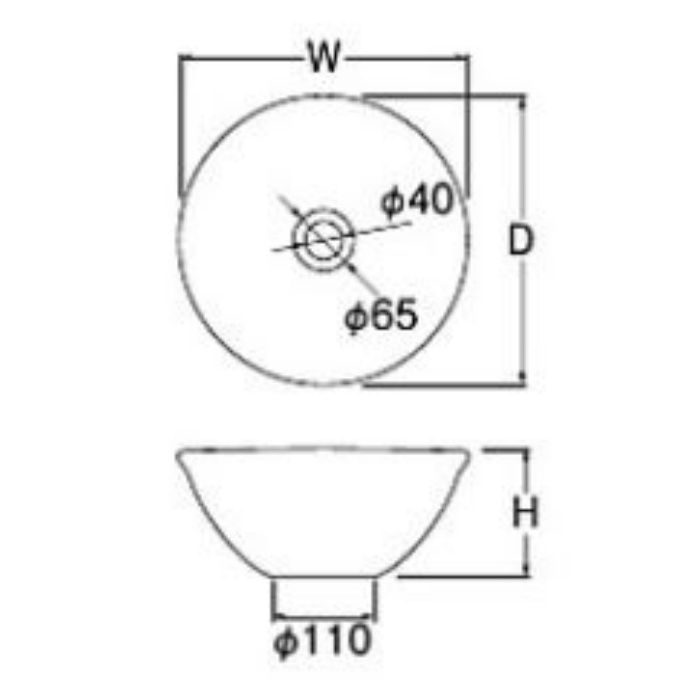 HW1023-014 「利楽」 手洗器 鐘