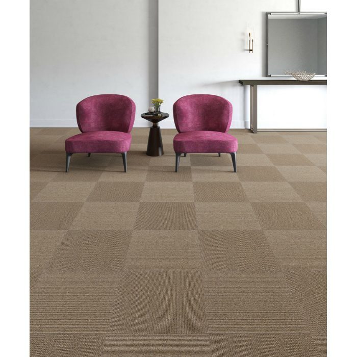 KD0575 タイルカーペット ピクセル ファインストライプ 川島織物