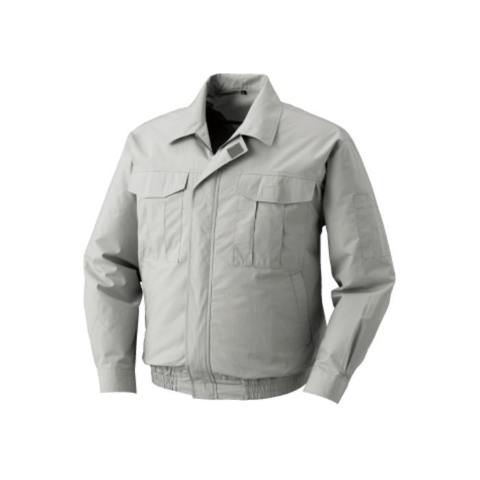 KU90550 綿薄手ワーク空調服®（ウェアのみ） シルバー 4L 空調服