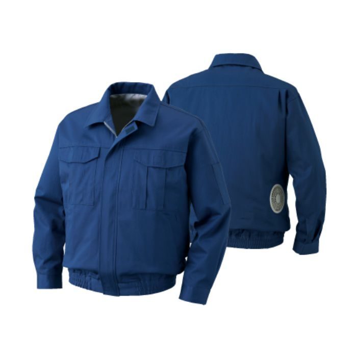 【全品送料無料】 KU90600 ダークブルー 裏地式綿厚手ワーク空調服®（ウェアのみ） その他