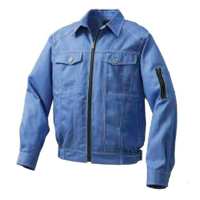 KU91960 綿･ポリ混紡デニム調空調服®（ウェアのみ） ライトブルー M