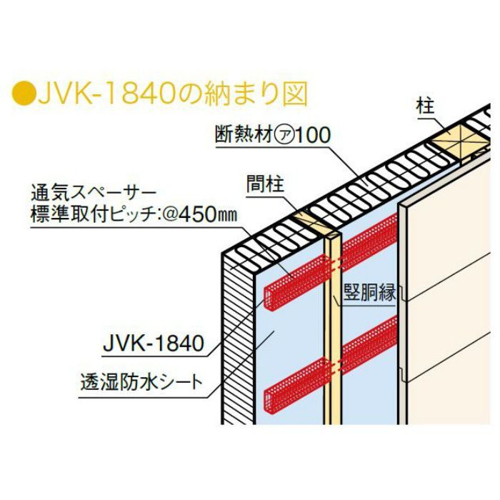 JVK-1840 通気スペーサー
