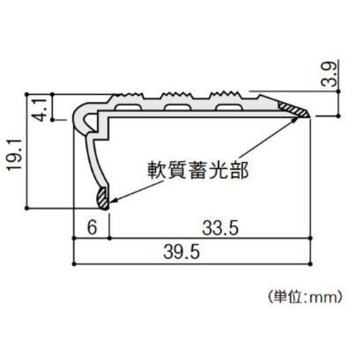 SU-Br すべり止め スベラーズ屋内用(1本入) 茶